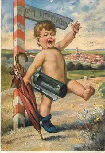 Lauterbach Hessen Kunstler AK