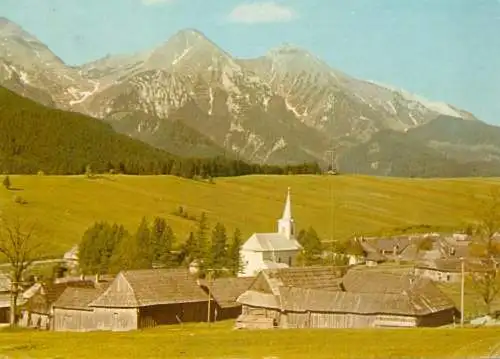 Slovakia Zdiar village & Tatra mountains