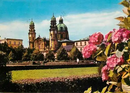 Germany Hofgarten und Theatinerkirche