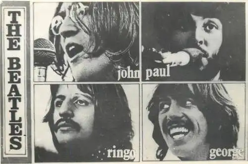 The Beatles 8 x 12 cm
