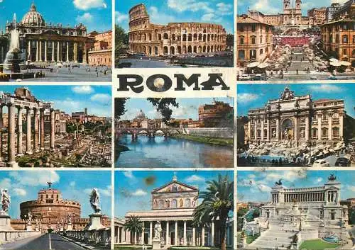Italy Roma multi view