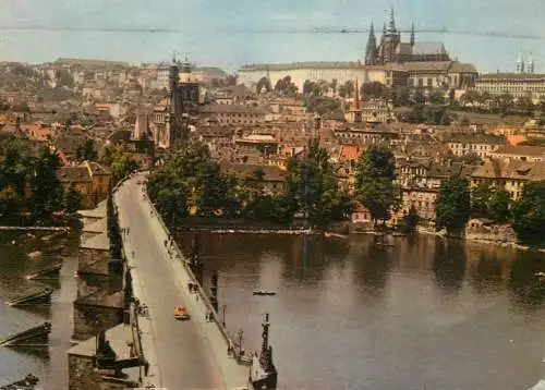 Czech Republic Prague Castle & Charles Bridge