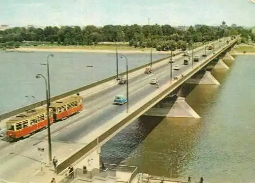 Poland Warsaw Slasko-Dabrowski Bridge