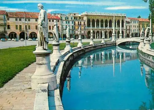 Italy Padova Prato della Valle & Loggia Amulea