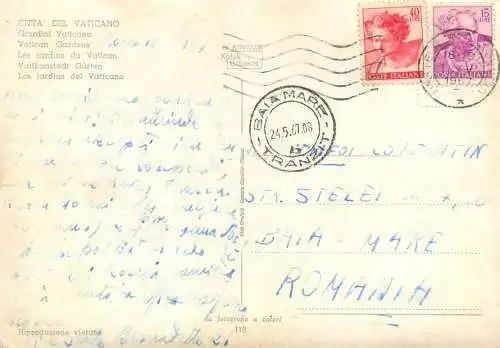 Vatican gardens view