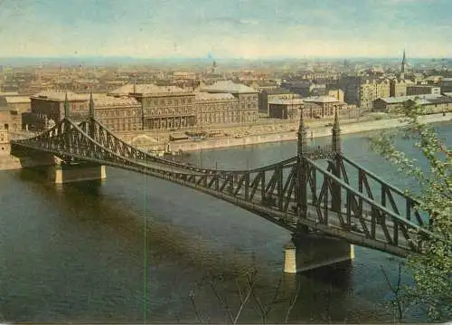 Hungary Budapest Liberty Bridge