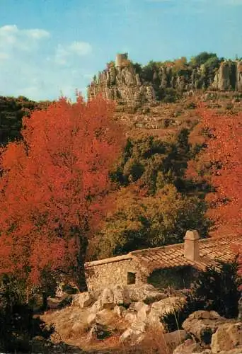 France Balazuc (Ardeche) paysage pittoresque