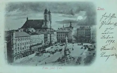 Austria Linz Franz Josef Platz 1897