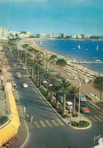 France Cannes La Croisette vers le Palm Beach