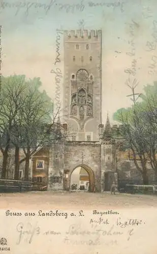 Landsberg am Lech Bayerthor 1907