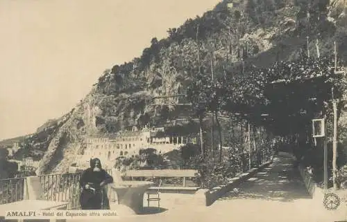Amalfi Hotel dei Capuccini altra veduta 1900s
