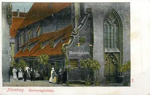Nuernberg Brautwurstglocklein 1907