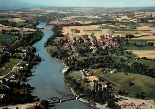 Switzerland Chancy vue aerienne