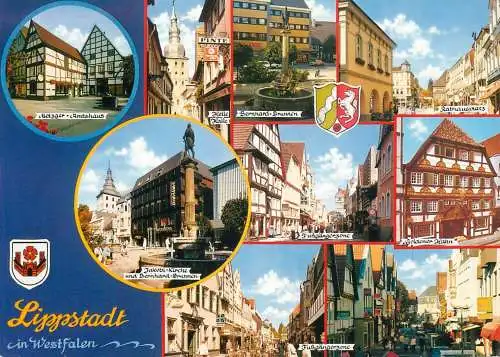 Germany Lippstadt in Westfallen multi view souvenir