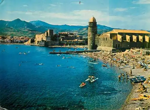 France Collioure La Plage & L'Eglise