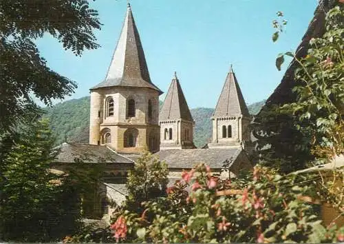 France Conques en Rouergue (Aveyron) Basilique Sainte Foy