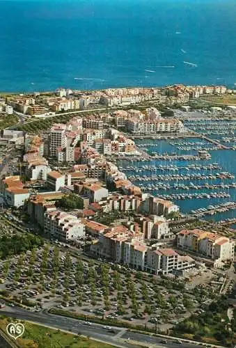 France Cap d'Agde (Herault) vue aerienne