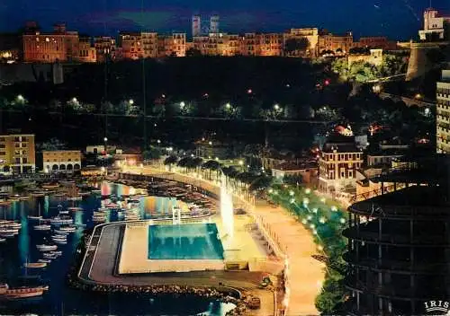 Monaco vue de nuit