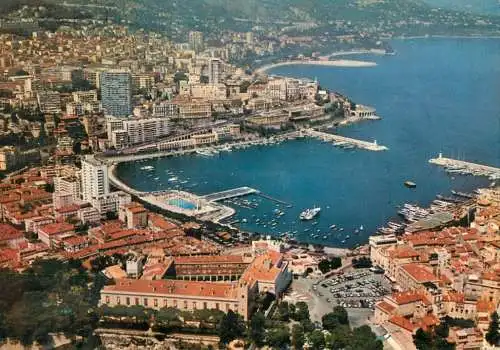 Monaco vue aerienne