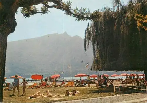 France Aix les Bains (Savoie) La Plage & la Dent du Chat