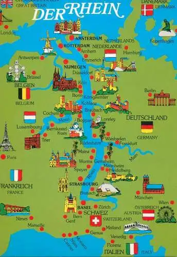 Germany Der Rhein map view