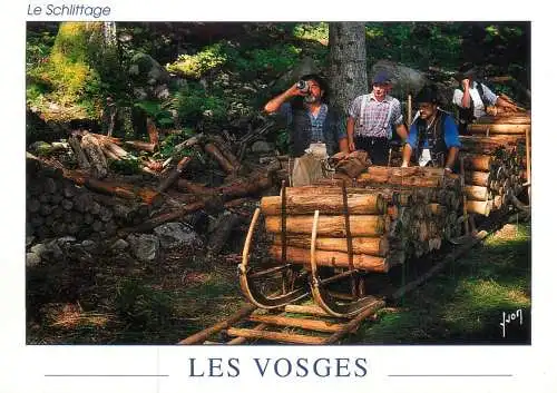 France Les Vosges vieux metiers vosgiens types et scenes