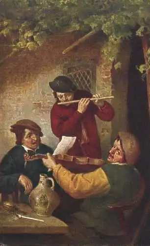 Le trio flamand Adrian van Ostade flute violin musical trio