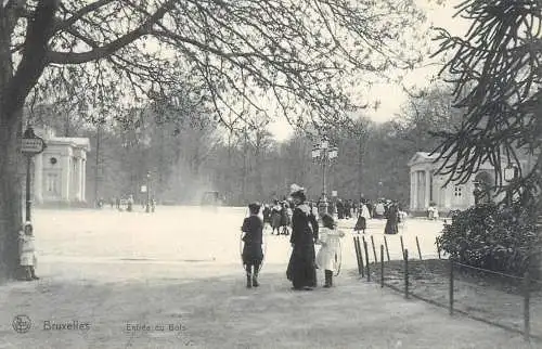 Bruxelles entree du bois