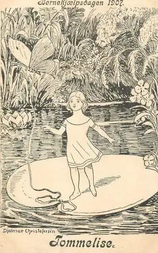 Bornehjcelpsdagen 1907 Tommelise Djalmar Christofersen