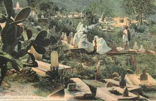 Alger environs cimetiere arabe d`El-Kator