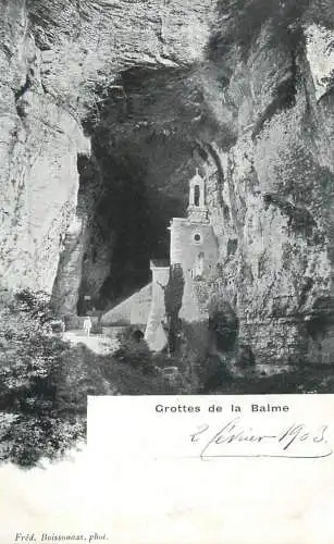 Grottes La Balme 1903