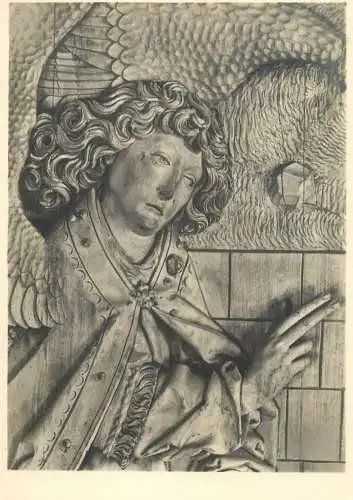 Kopf des Verkundigungsengels Creglingen Herrgottskirche Tilmann Riemschneider religious artwork
