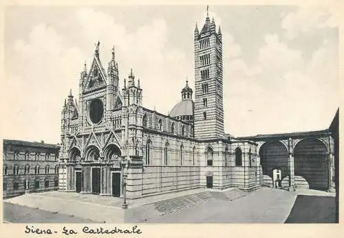 Italy Siena La Cattedrale