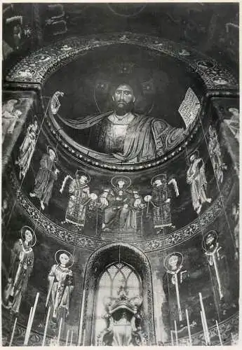 Italy Monreale (Palermo area) Il Padre Eterno nel Duomo dettaglio