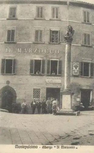 Italia Siena Montepulciano Albergo Il Marzocco