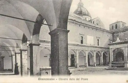 Italia Frosinone Montecassino Chiostro detto del Priore
