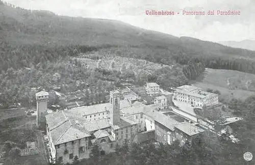 Italia Firenze Vallombrosa Panorama dal Paradisino