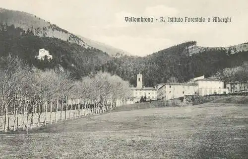 Italia Firenze Vallombrosa Istituto Forestale e Alberghi