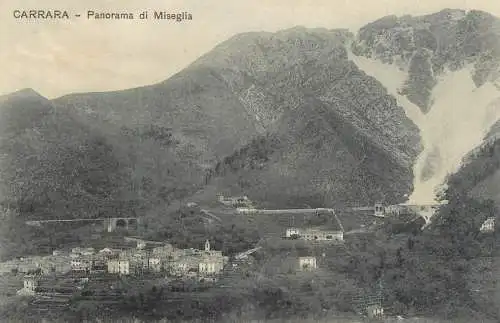Italia CARRARA - Panorama di Miseglia