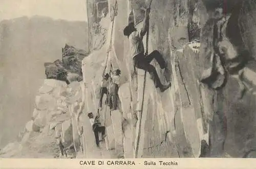 Italia Cava di CARRARA - Sulla Tecchia