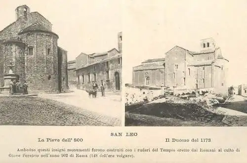 Italia San Leo La Pieve Il Duomo