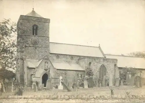 St. Michael's Church Newburn Parish Church Newburn 1970s photo 9 x 13 cm
