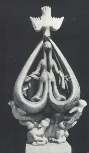 Scotland Iona Community Series - The Descent of the Spirit by the Jewish sculptor Jacques Lipchitz