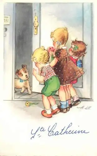 Vive Ste Catherine illustrateur enfants