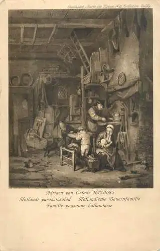 Adriaen van Ostade Famille paysanne hollandaise
