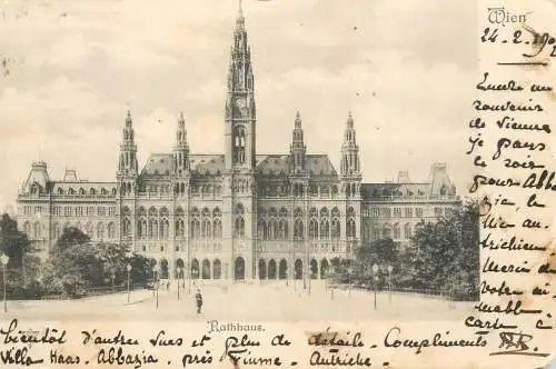 Vienna Center City Hall 1902