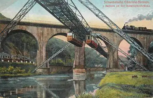 Wuppertal Schwebebahn Elberfeld-Barmen