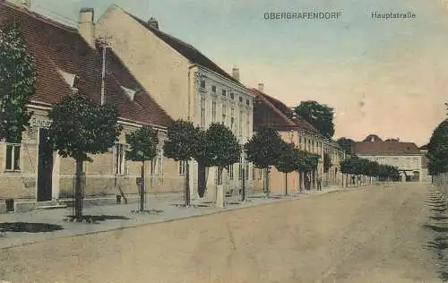 AK Ober-Grafendorf 1917