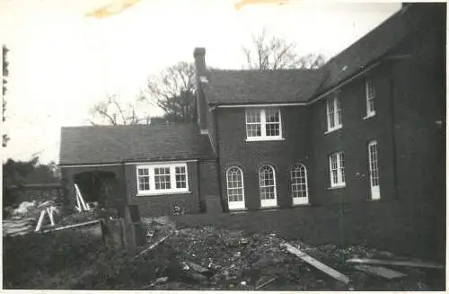 House architecture photographic postcard