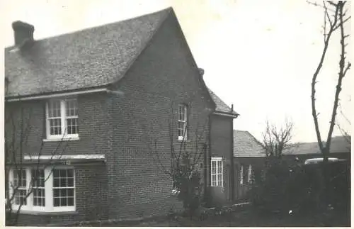 House architecture photographic postcard